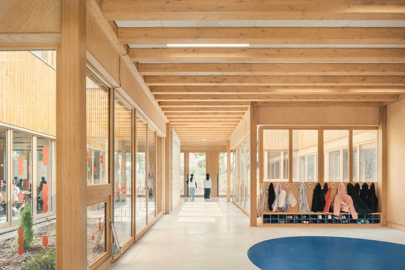 Simone Veil School Complex by Le Penhuel et Associés. Photograph by Vladimir de Mollerat du Jeu.