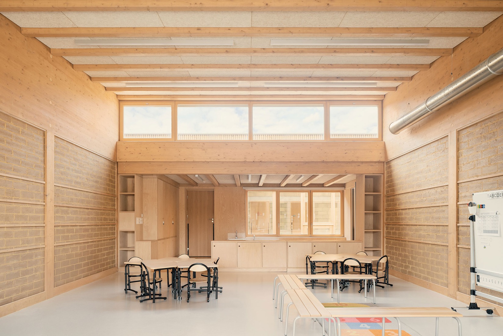 Simone Veil School Complex by Le Penhuel et Associés. Photograph by Vladimir de Mollerat du Jeu.