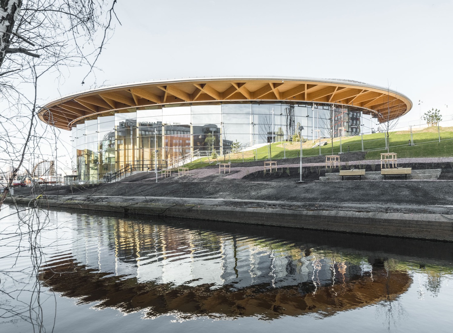 "World of Volvo" by Henning Larsen. Photograph by Rasmus Hjortshøj. 