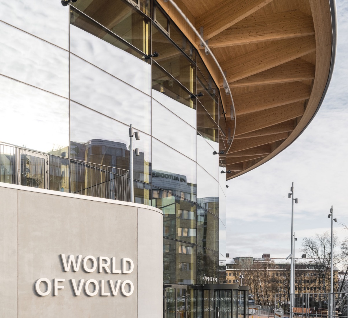 "World of Volvo" by Henning Larsen. Photograph by Rasmus Hjortshøj. 