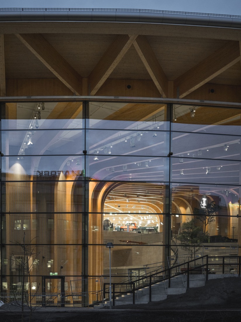 "World of Volvo" by Henning Larsen. Photograph by Rasmus Hjortshøj. 