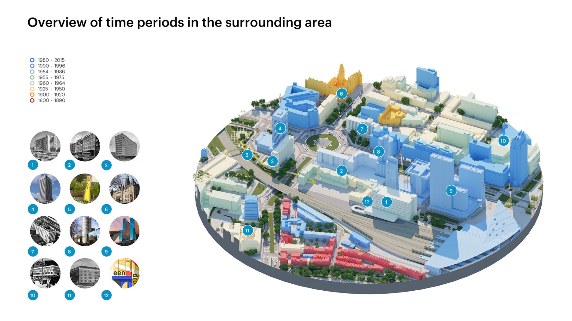 Diagram 1- Context. Schieblocks by MVRDV. Image courtesy of MVRDV.