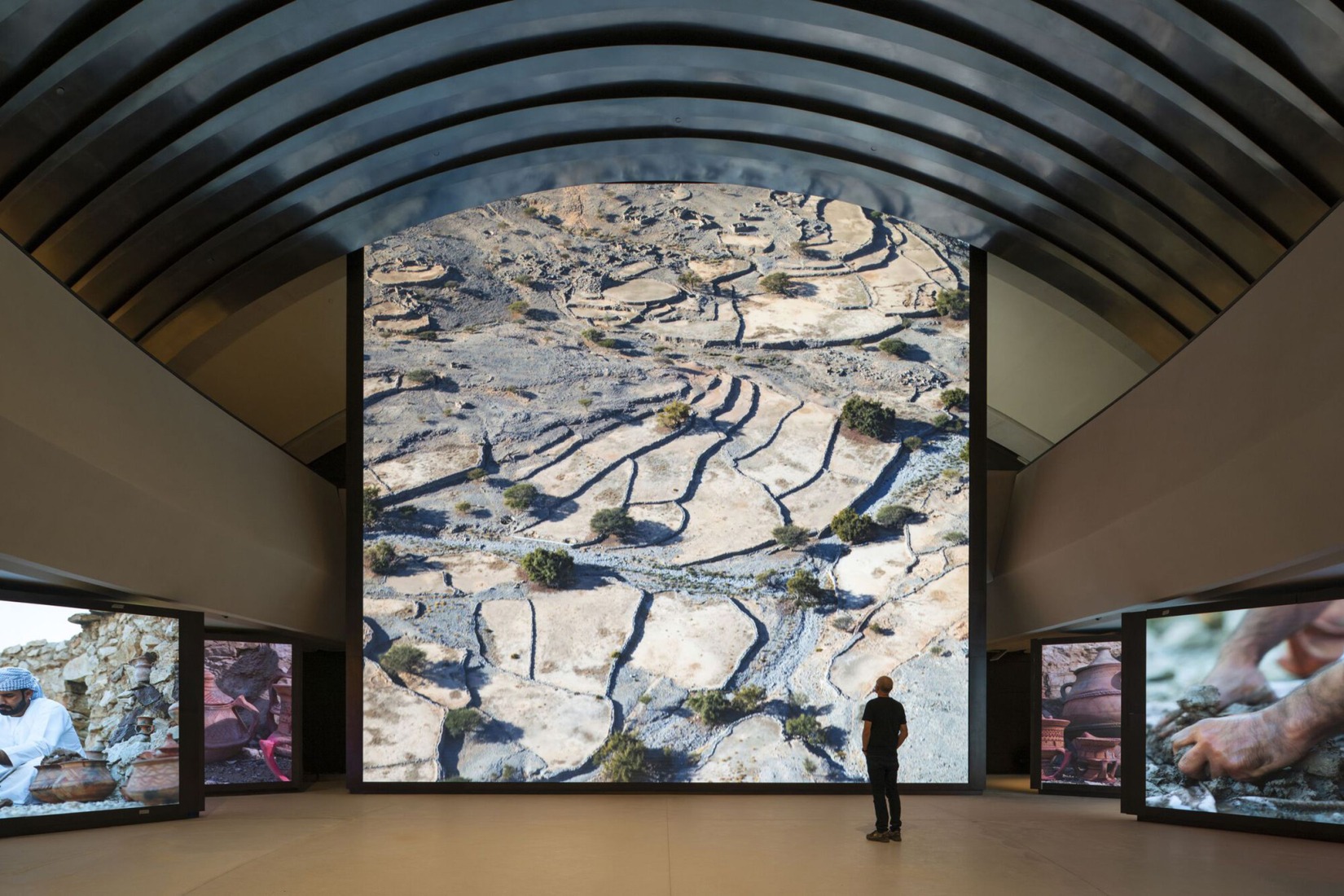 Zayed National Museum by Foster + Partners. Photograph by Nigel Young.