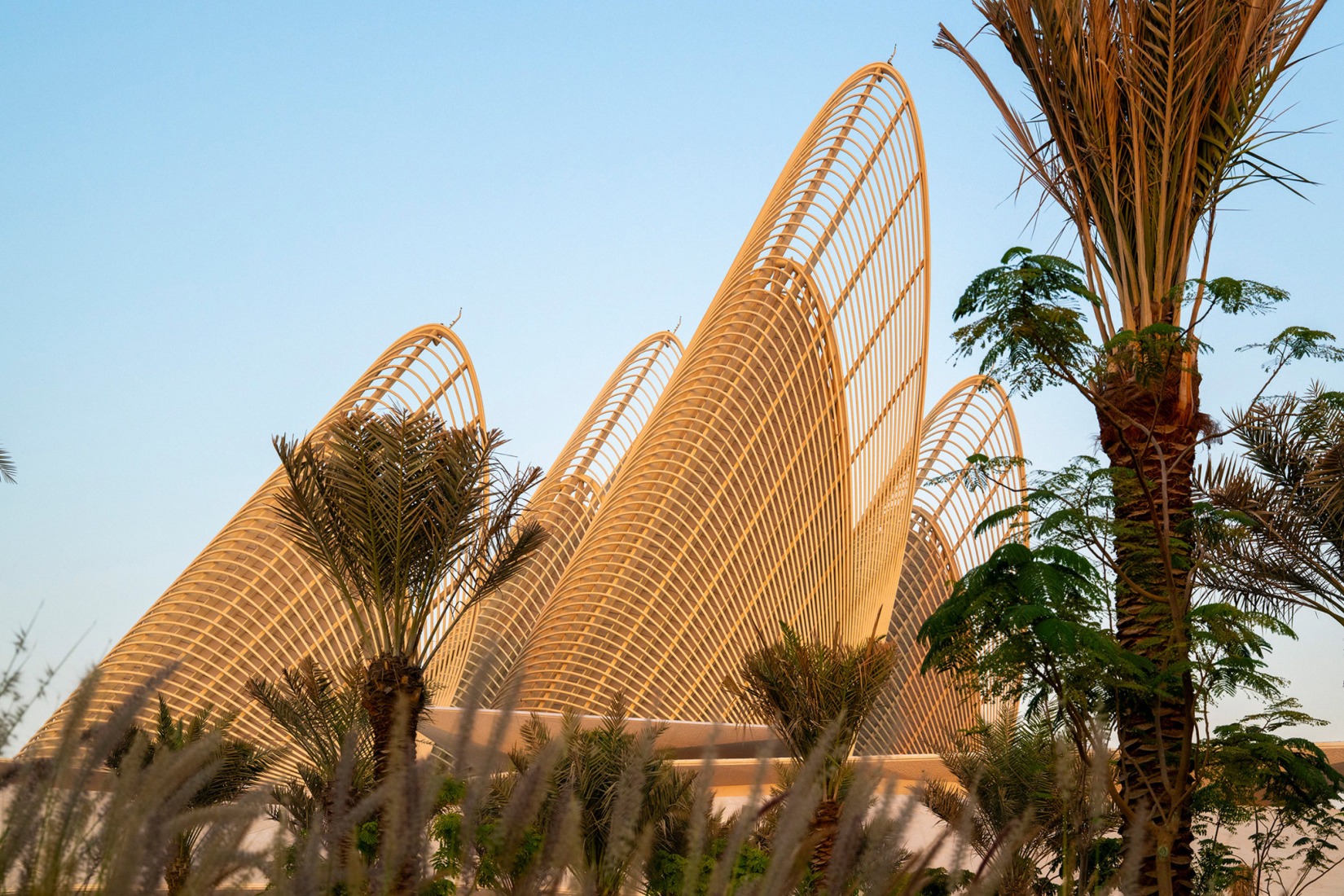 Zayed National Museum by Foster + Partners. Photograph by Nigel Young.