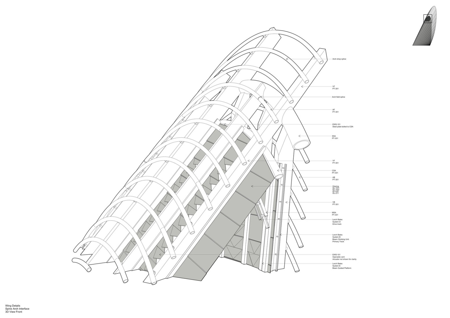 Details. Zayed National Museum by Foster + Partners. 