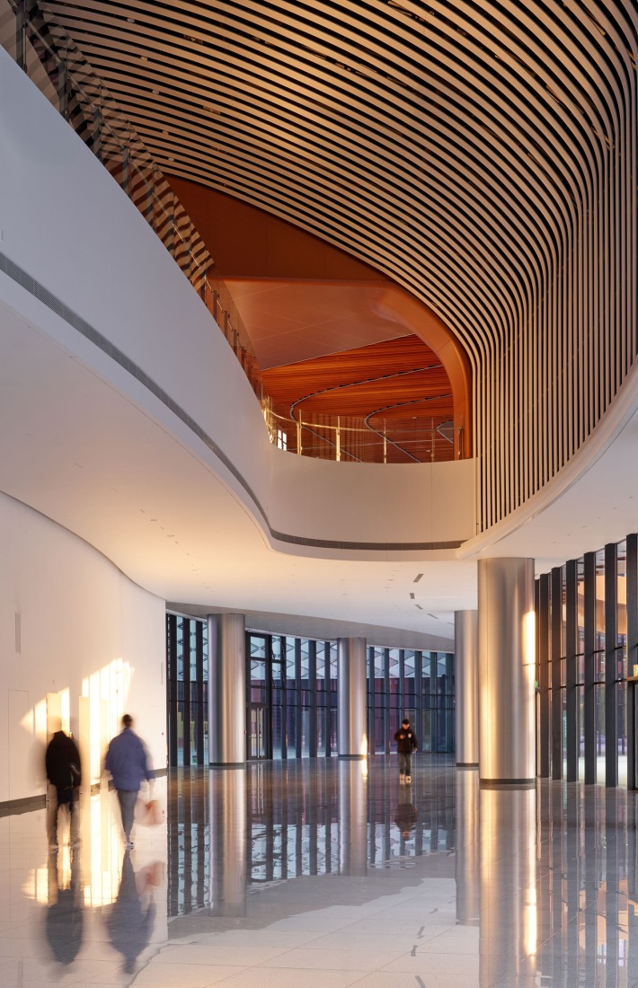 CIECC by Zaha Hadid Architects. Photograph by Virgile Simon Bertrand.