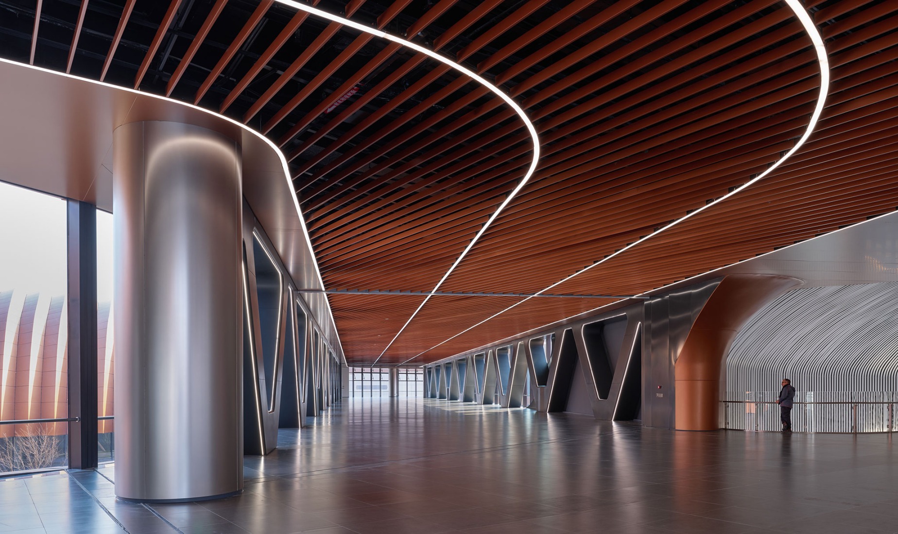 CIECC by Zaha Hadid Architects. Photograph by Virgile Simon Bertrand.