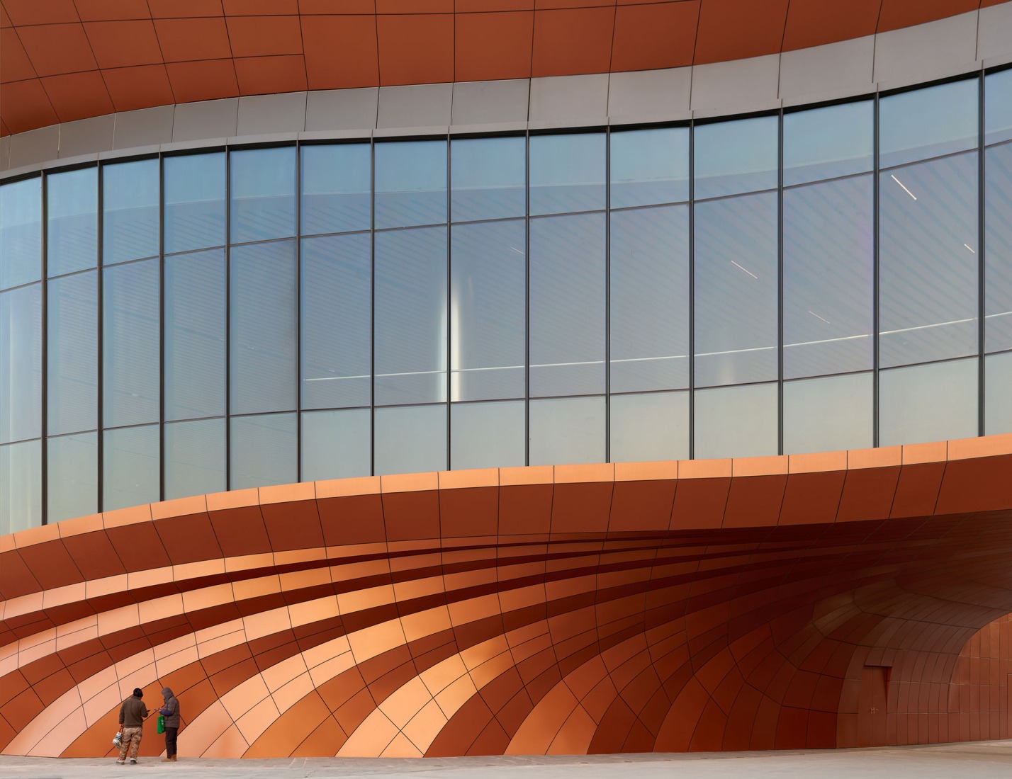 CIECC by Zaha Hadid Architects. Photograph by Virgile Simon Bertrand.