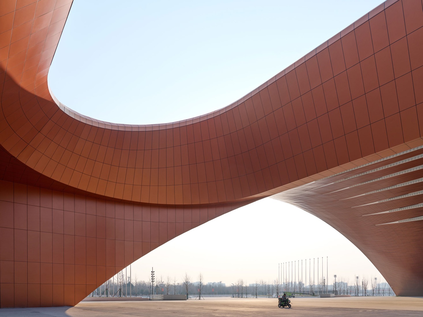 CIECC by Zaha Hadid Architects. Photograph by Virgile Simon Bertrand.