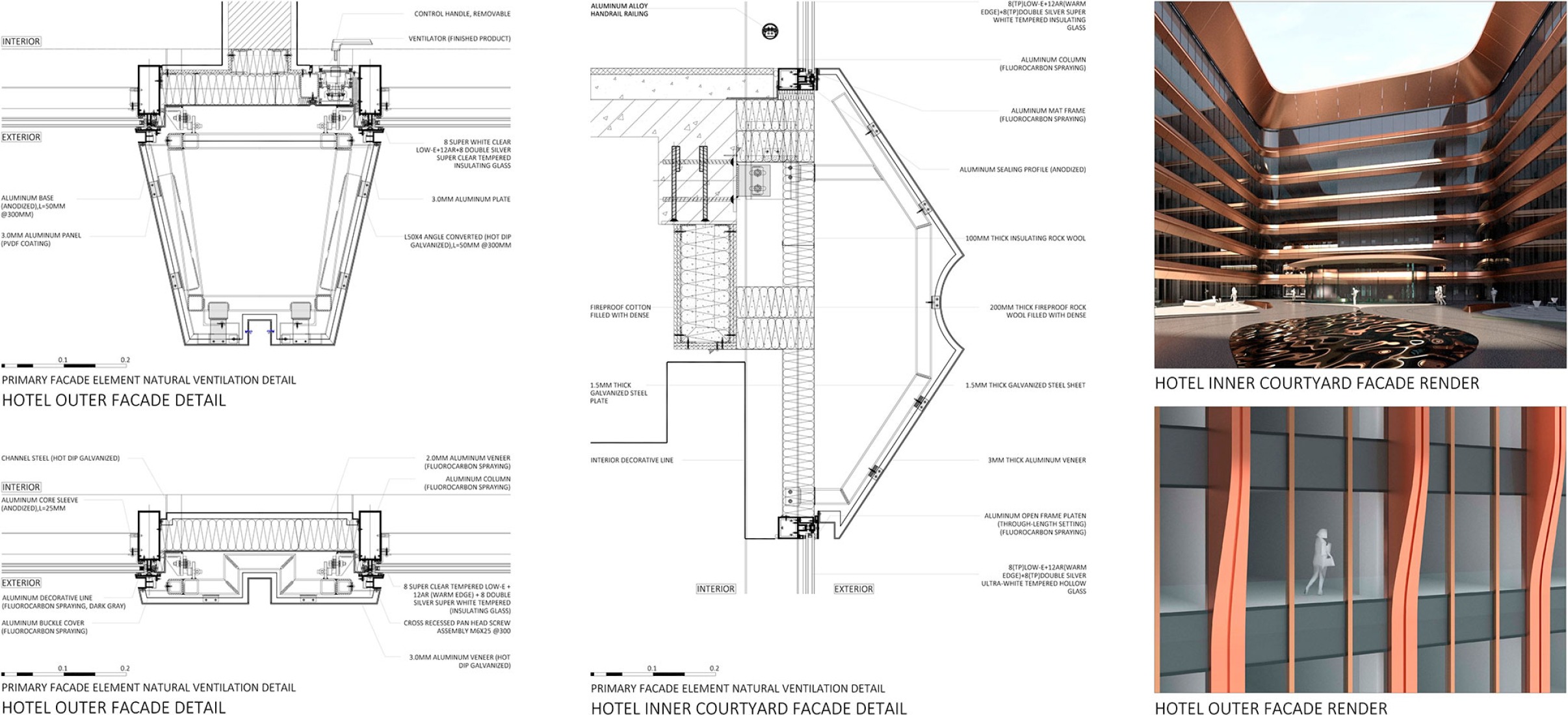 Constructive details. CIECC by Zaha Hadid Architects.