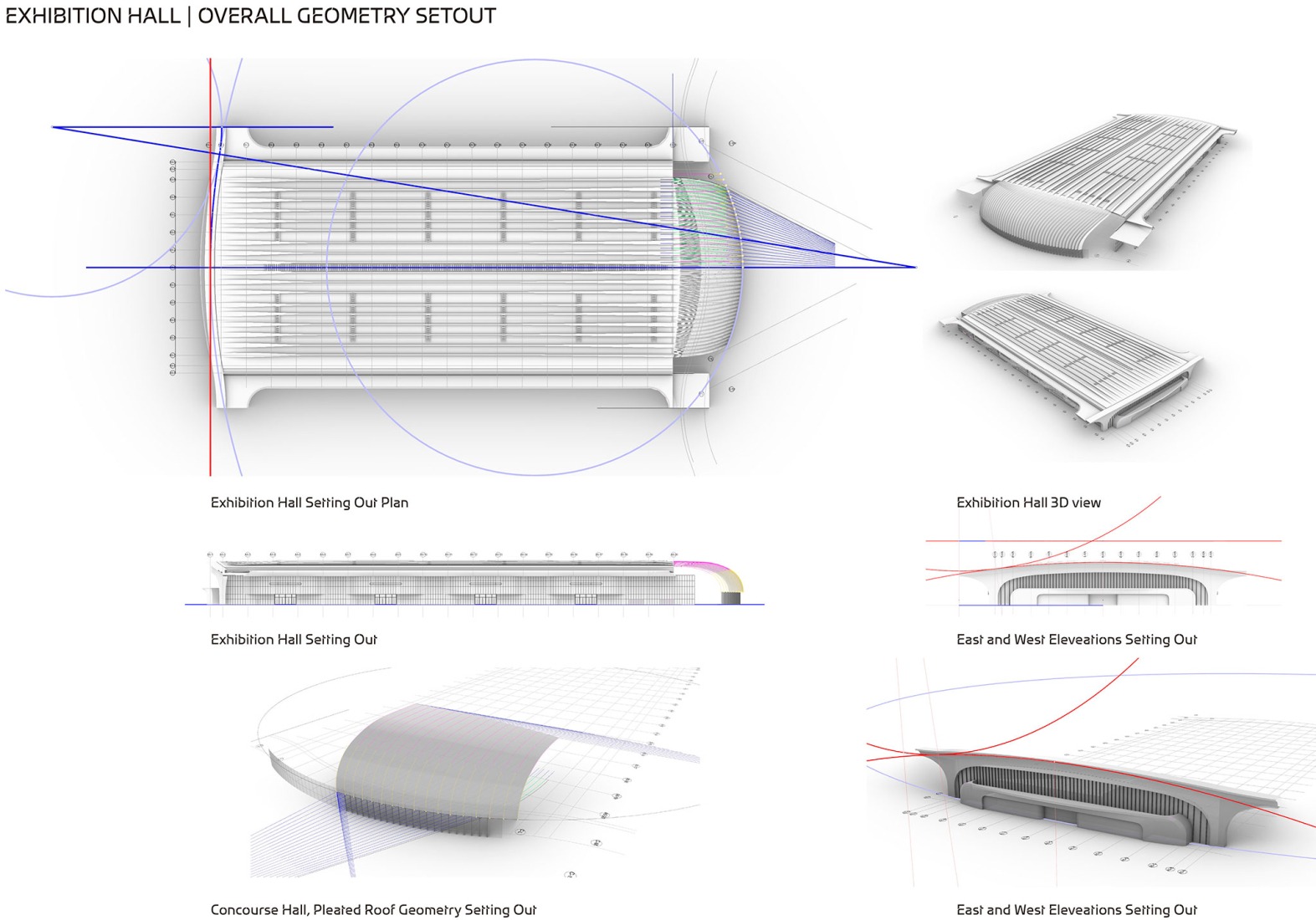 Diagrams. CIECC by Zaha Hadid Architects.