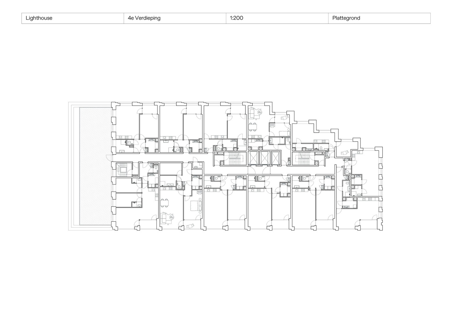 Floor plan 4. "Lighthouse" by De Zwarte Hond.