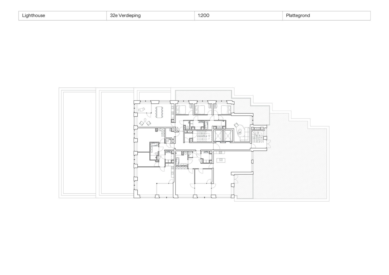 Floor plan 32. "Lighthouse" by De Zwarte Hond.