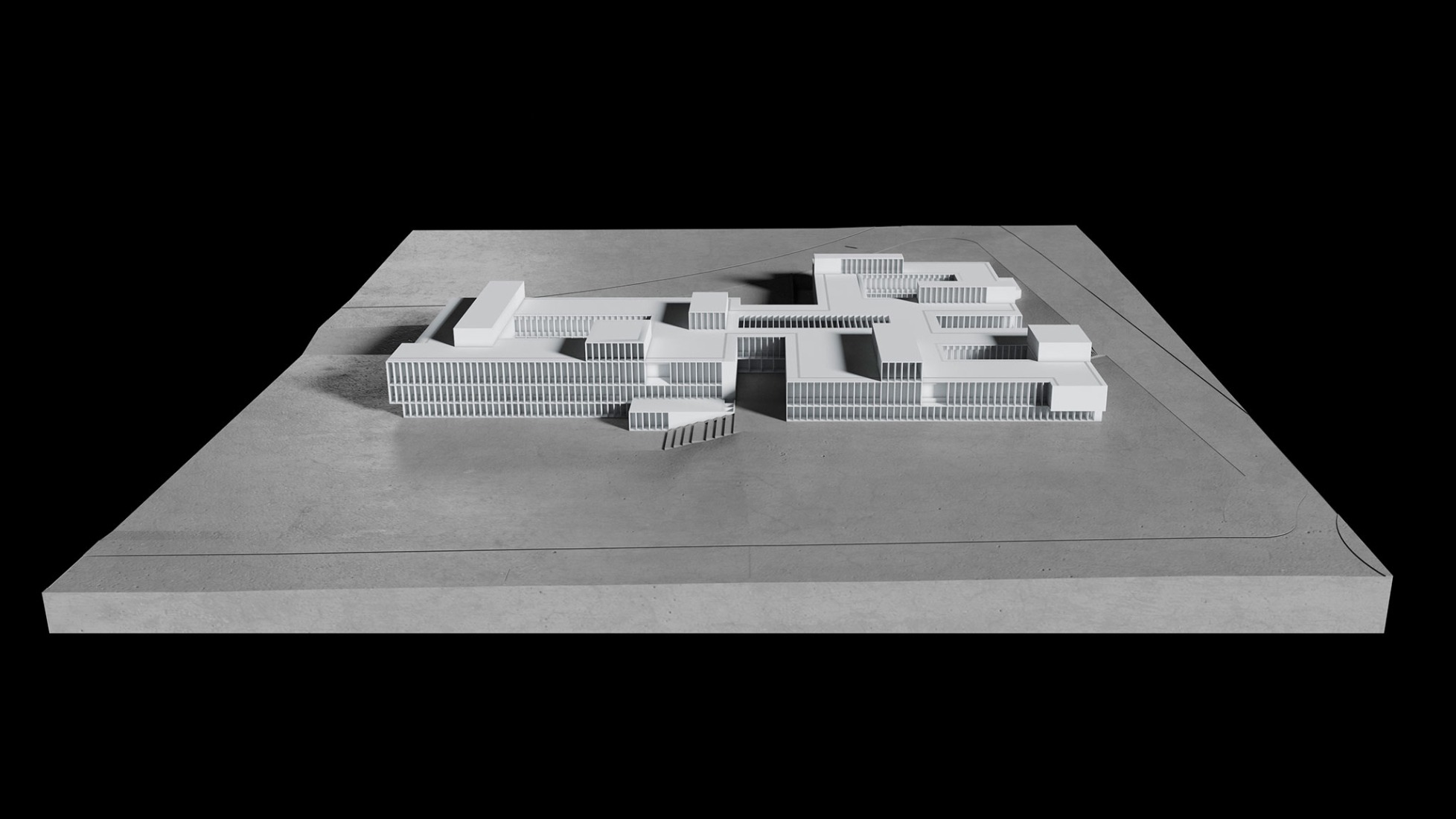 Maqueta. Facultad de Turismo por Vaillo +Architects.