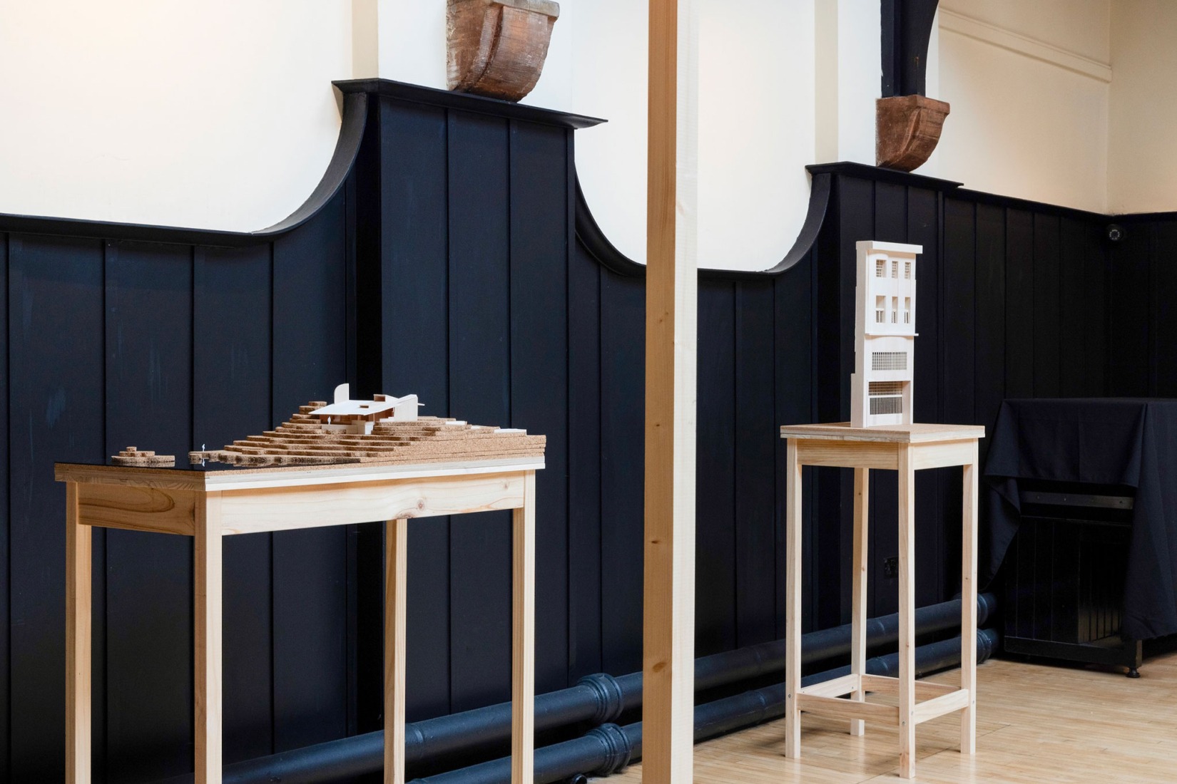 "Tea for Two" - Exhibition by Graeme Nicholls Architects. Photograph by Ellis Bairstow.