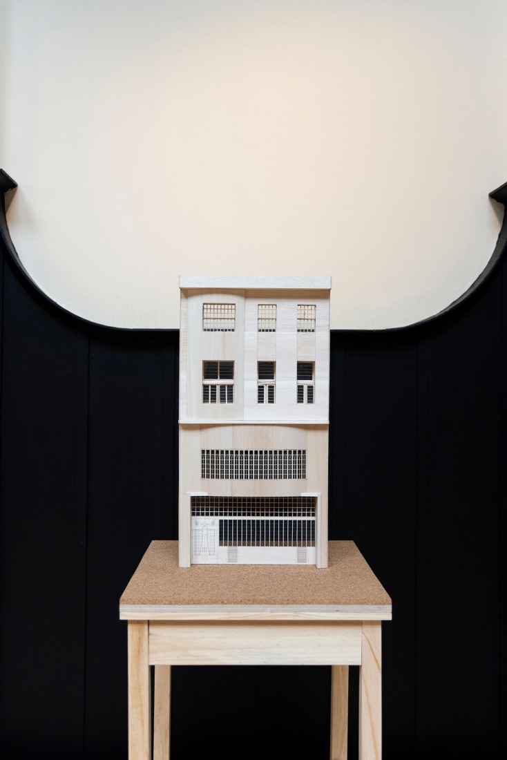 "Tea for Two" - Exhibition by Graeme Nicholls Architects. Photograph by Ellis Bairstow.