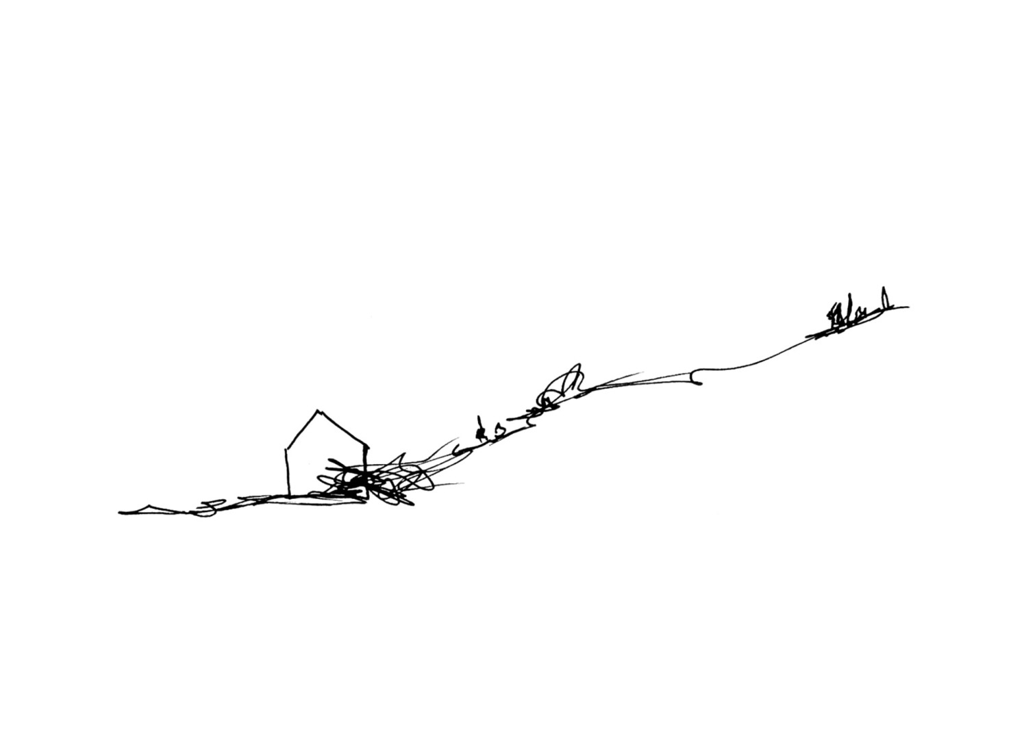 Bocetos. Sede central y sala de exposición de Janošík por Jakub Janošík.