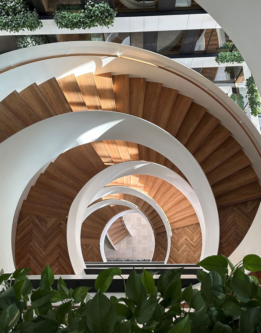 «Post Headquarters - Helix» por Metaform. Fotografía por Steve Troes.