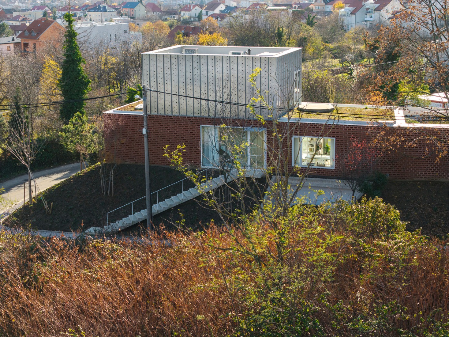 Double Villa Bukovac by njiric+ arhitekti. Photograph by Danijel Krznaric.