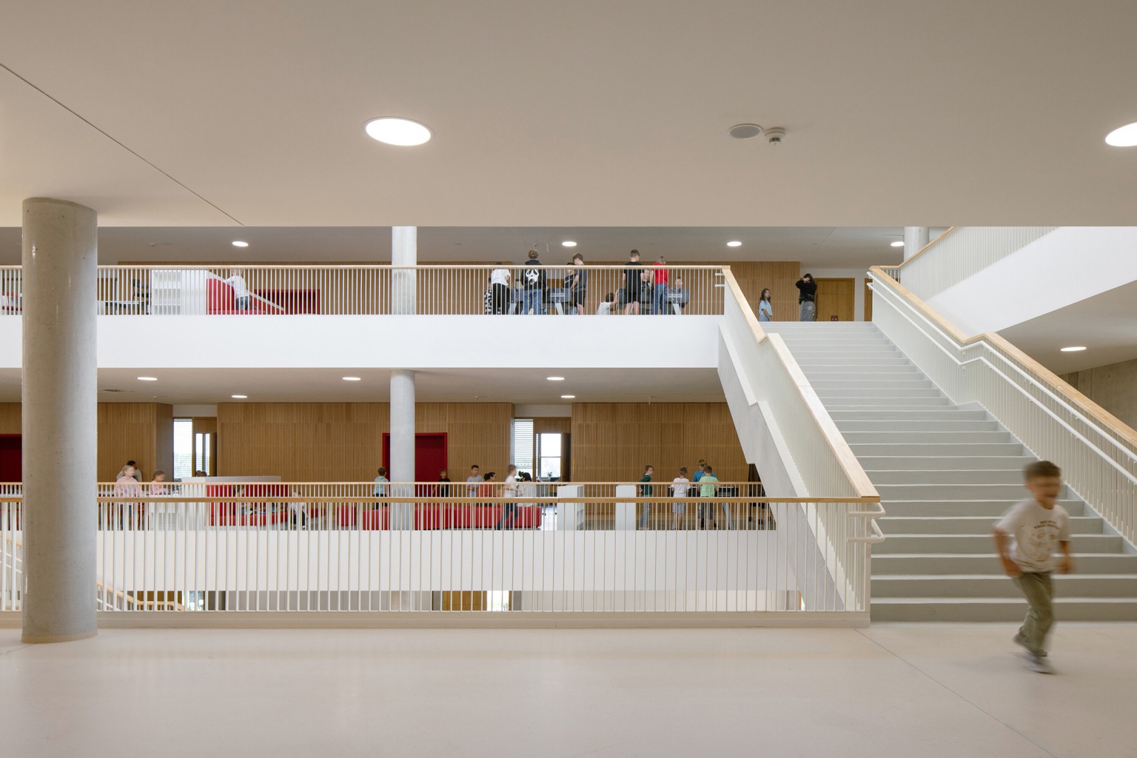 VIDA Elementary School by OVA. Photograph by Alex Shoots Buildings.