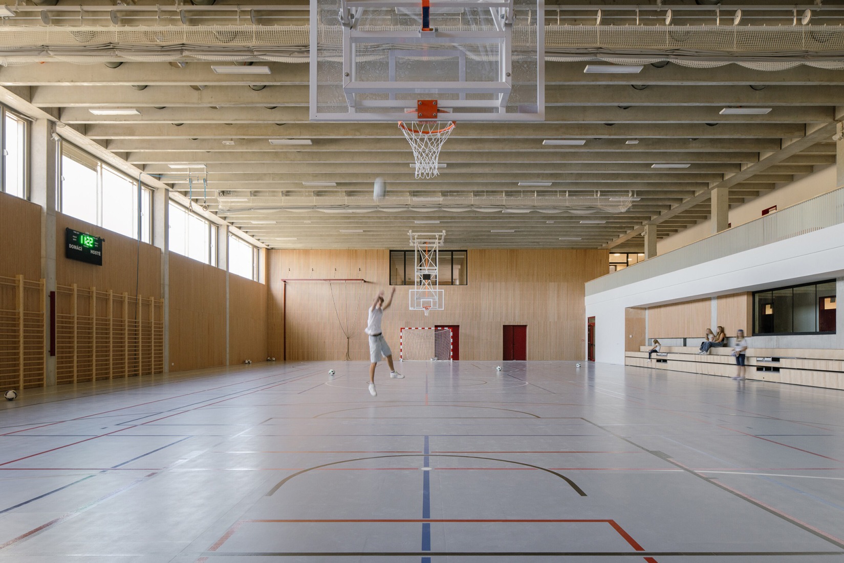 VIDA Elementary School by OVA. Photograph by Alex Shoots Buildings.