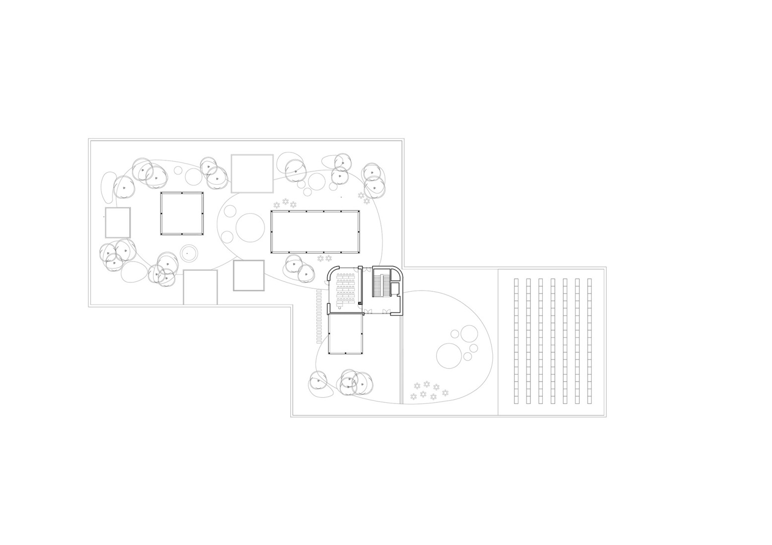 Third floor plan. VIDA Elementary School by OVA.