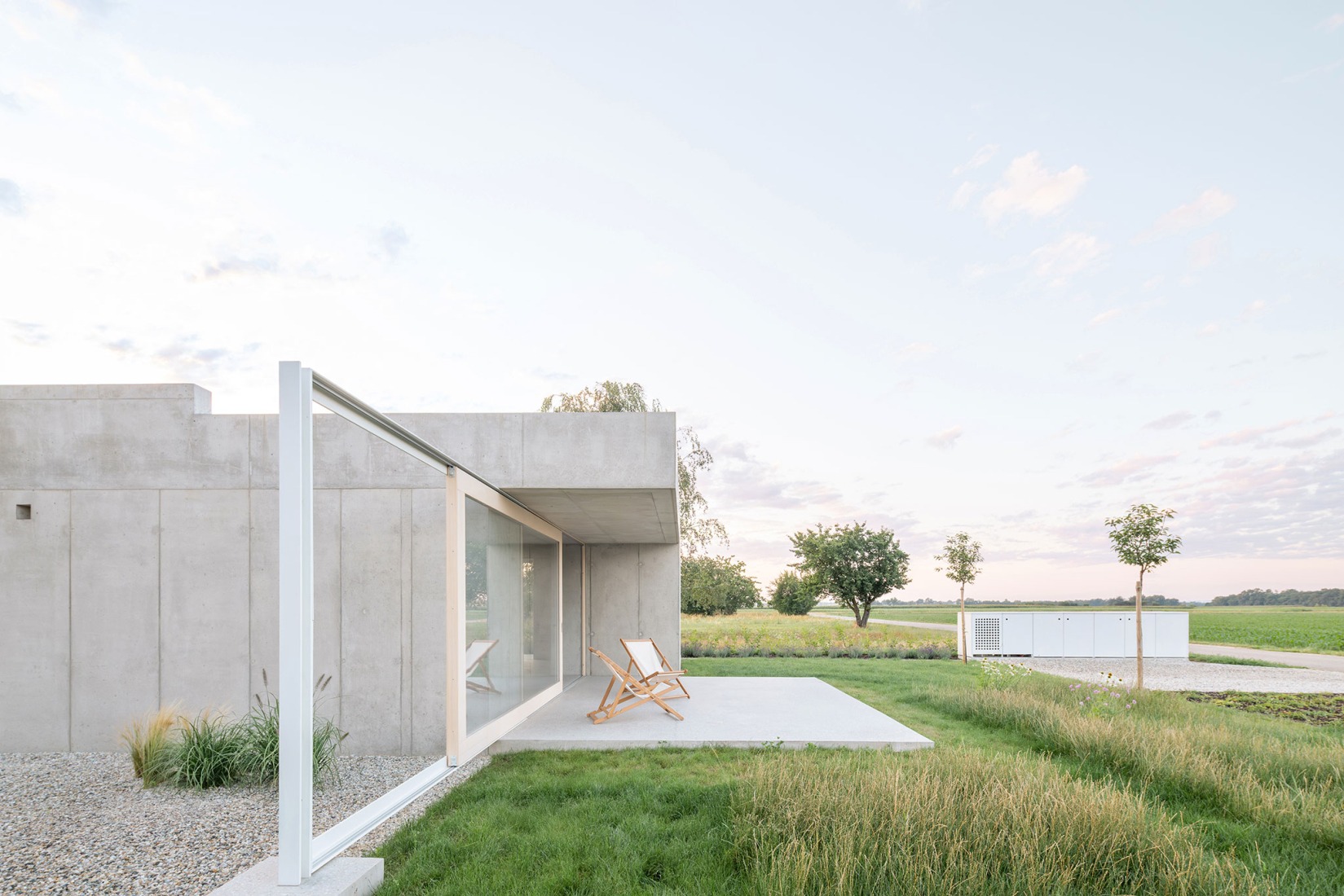 House on the Edge of the Plain by Skupaj arhitekti. Photograph by Ana Skobe