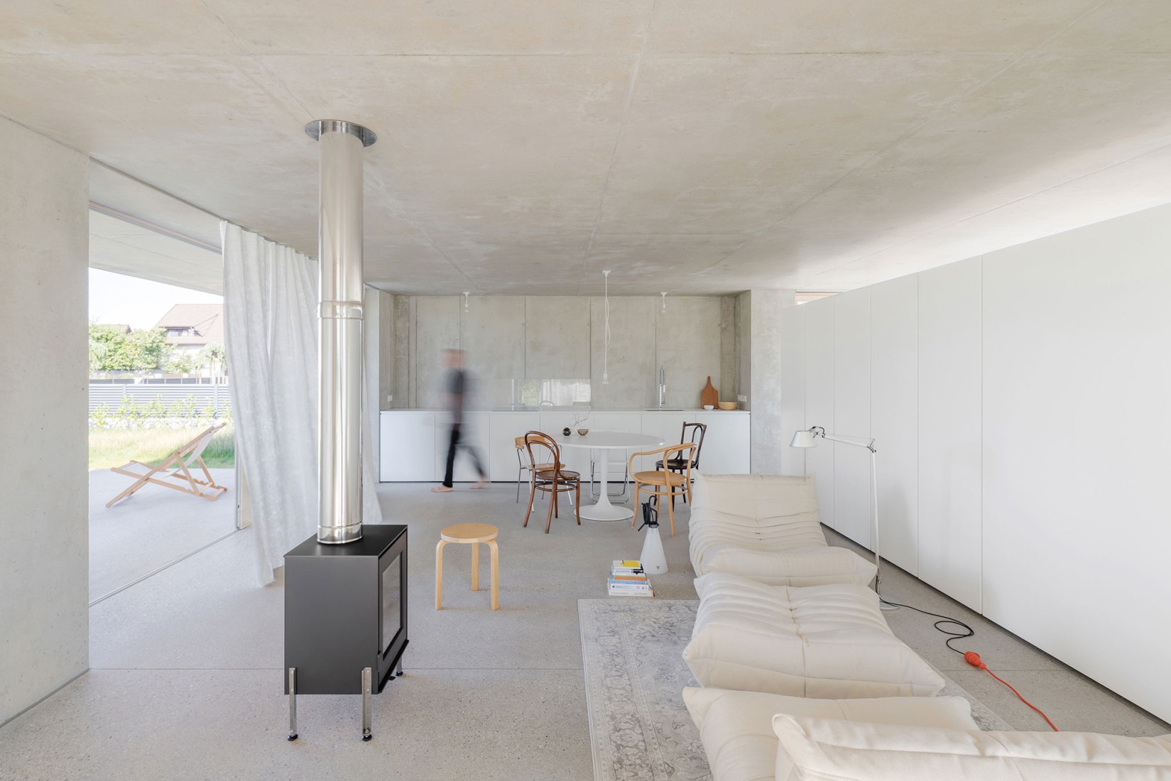 House on the Edge of the Plain by Skupaj arhitekti. Photograph by Ana Skobe