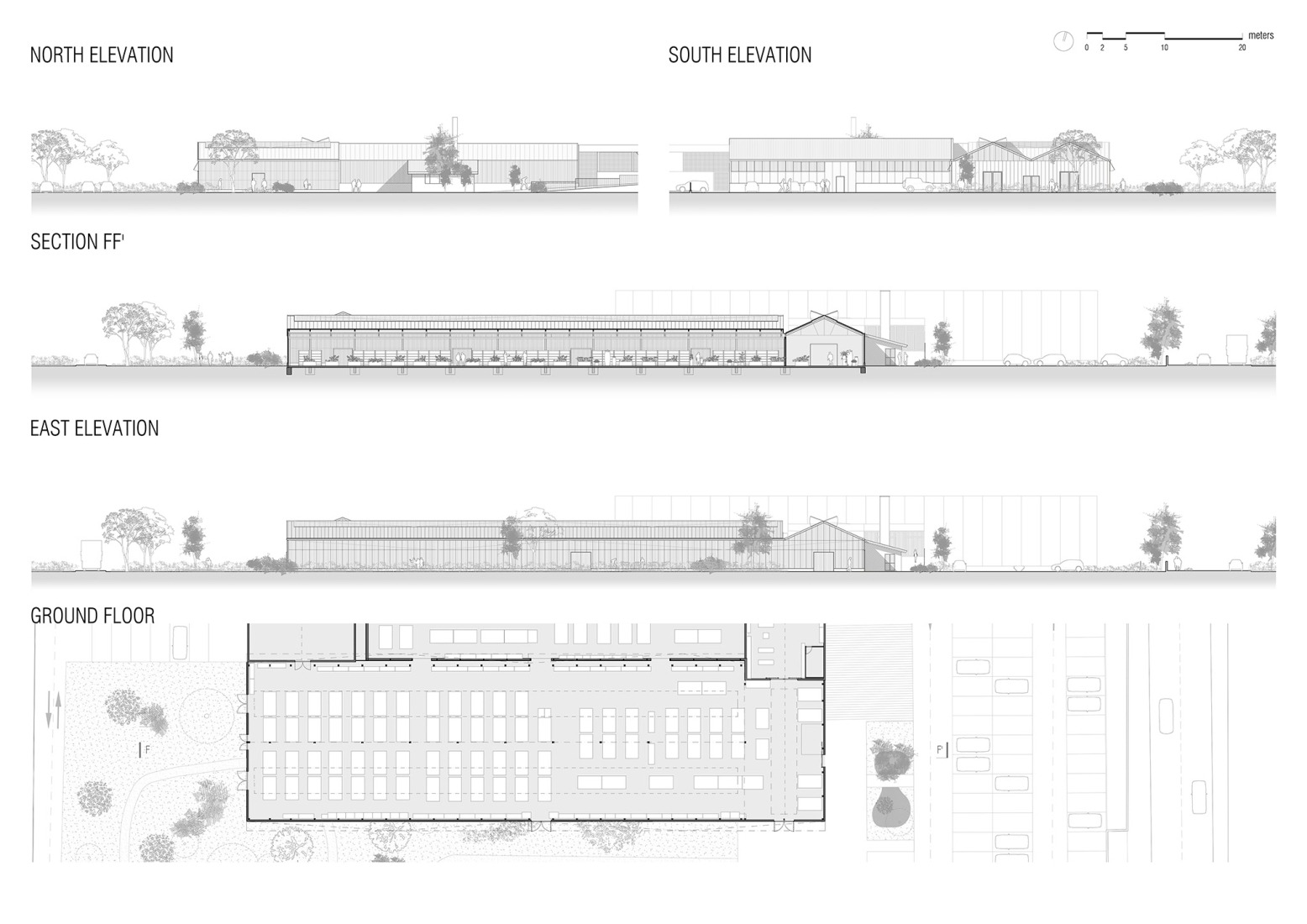 Greenhouses. "Green Village" by Studio Bressan.