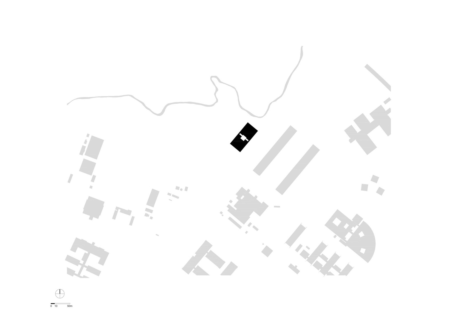 Site plan. Inclusive Educational Centre by Enrico Molteni.