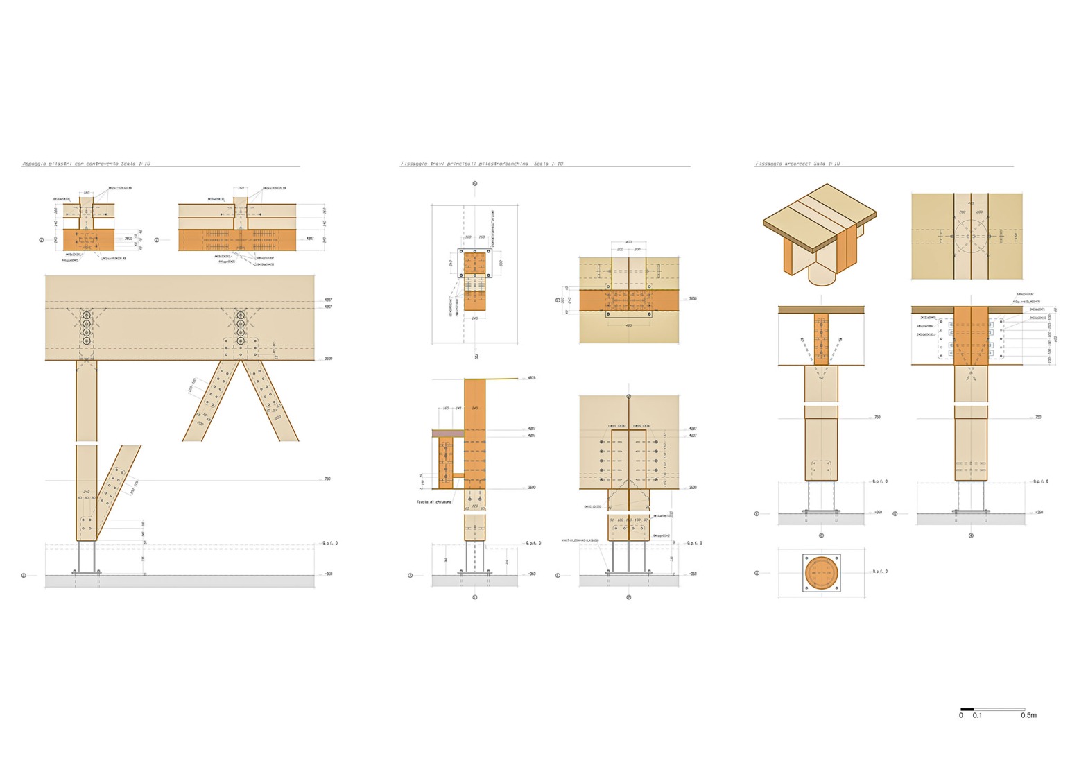 Constructive detail. Inclusive Educational Centre by Enrico Molteni.