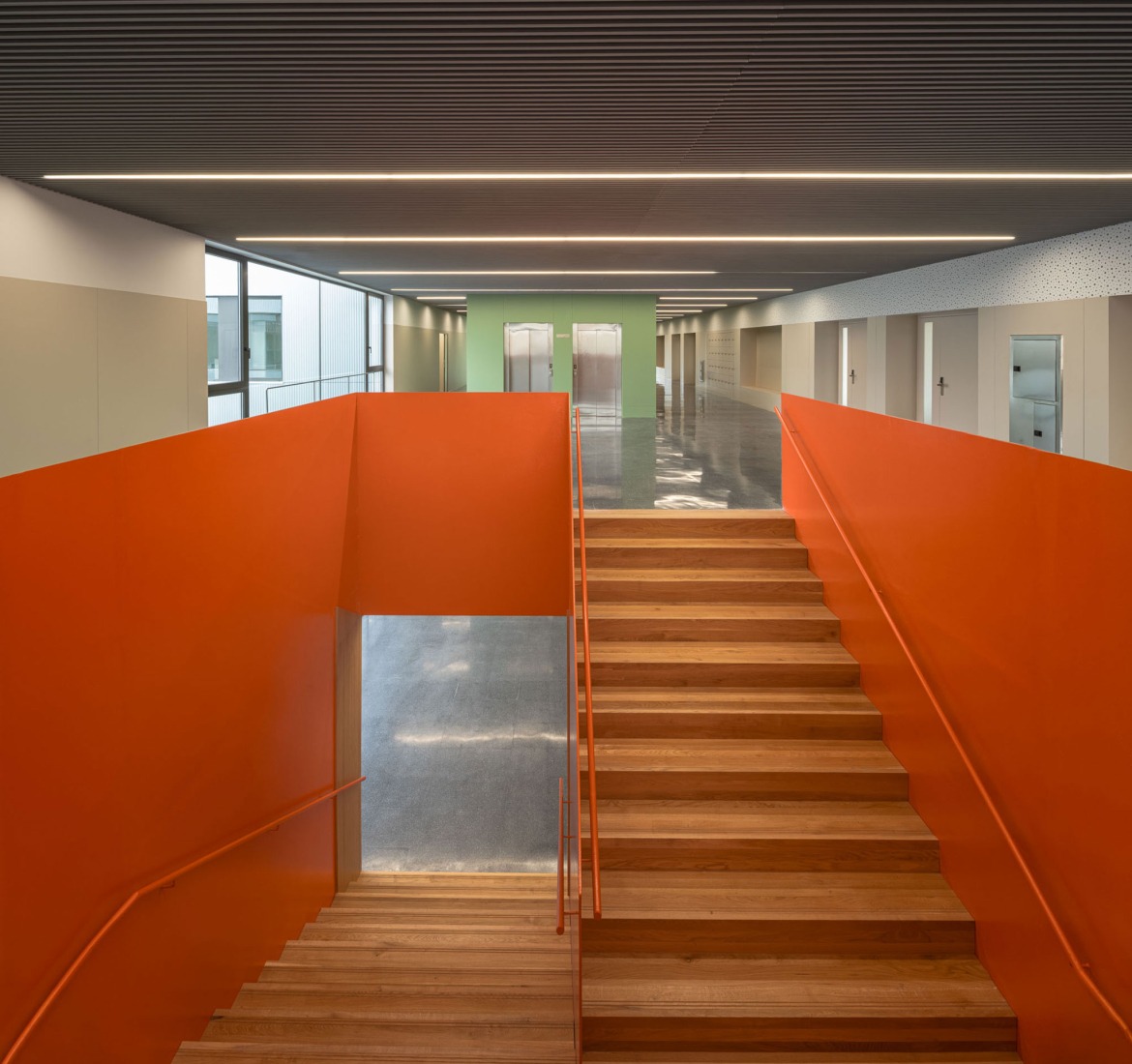 Expansion and renovation of the ETSIA of the Universidad de Sevilla by Estudio Carbajal. Photograph by Fernando Alda.