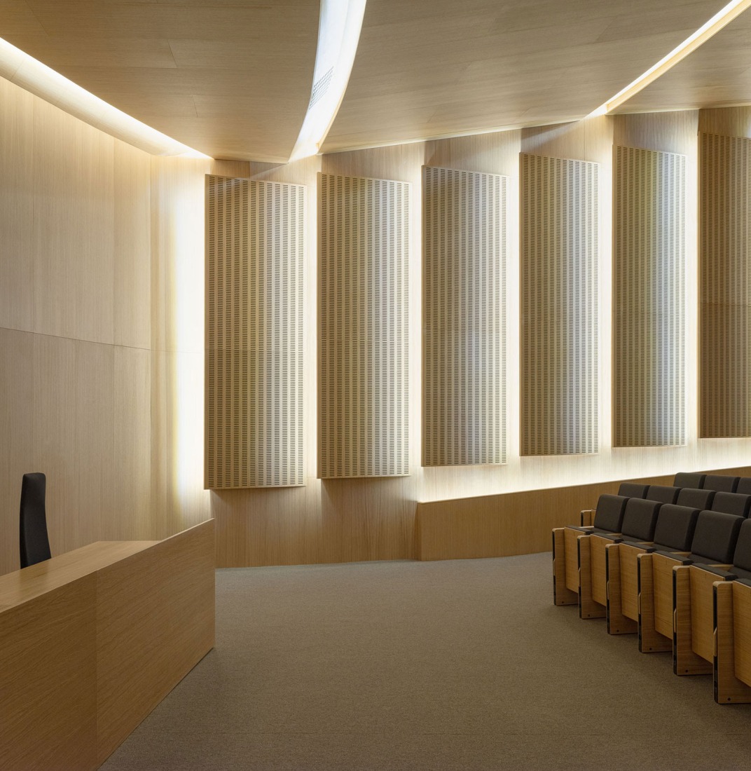 Expansion and renovation of the ETSIA of the Universidad de Sevilla by Estudio Carbajal. Photograph by Fernando Alda.