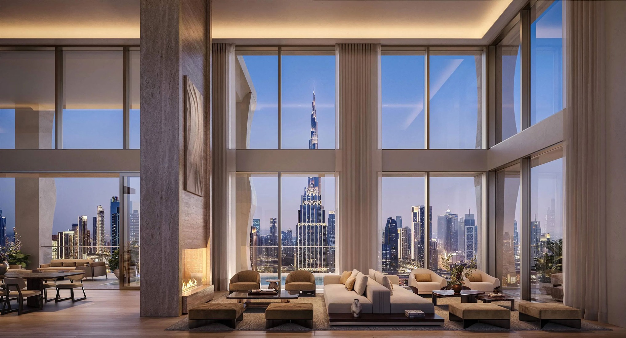 Rendering. Janu Dubai by Herzog & de Meuron.