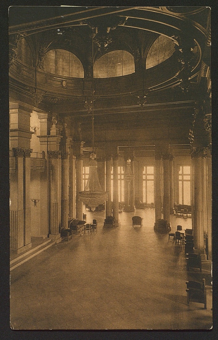 Imágenes postales del Círculo de Bellas Artes. Fototipia Hauser y Menet. Colección de tarjetas postales originales de época c.1927. Archivo del Círculo de Bellas Artes. 