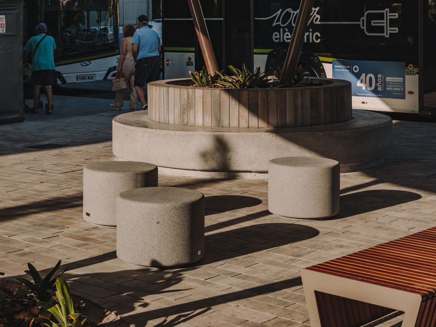 Dr. Caro urban bus interchange in Elche by ARN / Architects. Photograph by Oleh Kardash Horlay.