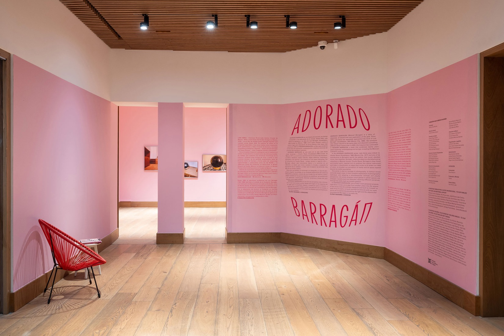 Adorado Barragán by Lake Verea. Photograph courtesy of Fundación Casa de México in Spain.