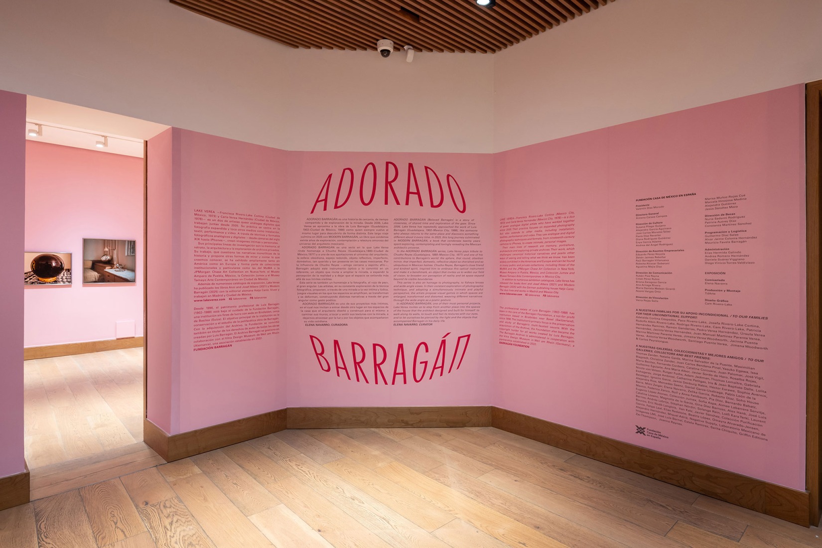 Adorado Barragán by Lake Verea. Photograph courtesy of Fundación Casa de México in Spain.