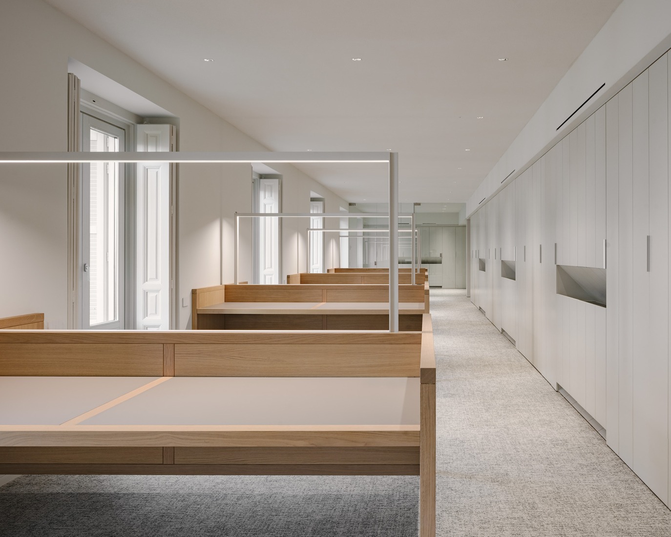 Headquarters of the Higher Council of Architects' Associations of Spain (CSCAE) by MID estudio. Photograph by María Azkarate Lete.