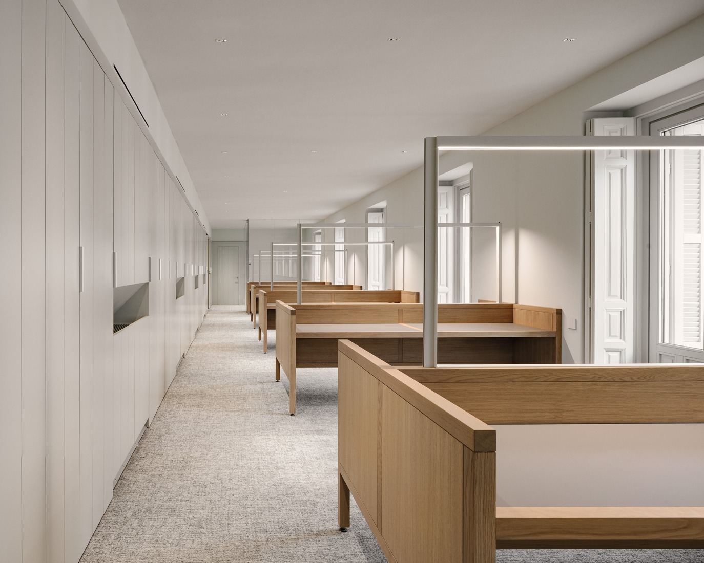 Headquarters of the Higher Council of Architects' Associations of Spain (CSCAE) by MID estudio. Photograph by María Azkarate Lete.