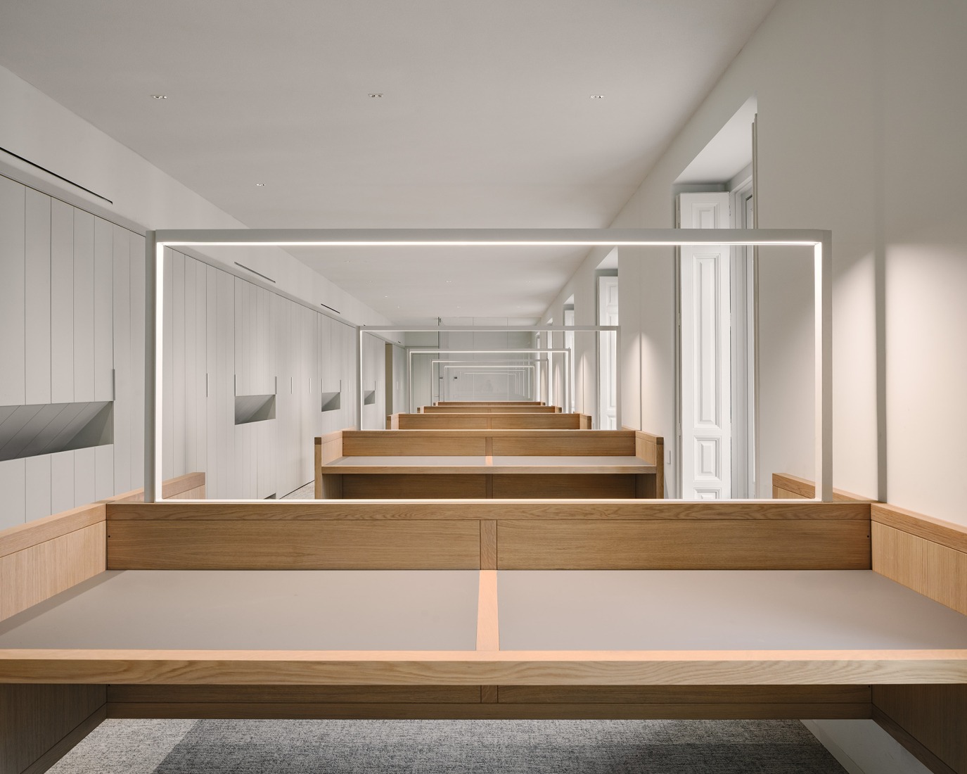 Headquarters of the Higher Council of Architects' Associations of Spain (CSCAE) by MID estudio. Photograph by María Azkarate Lete.