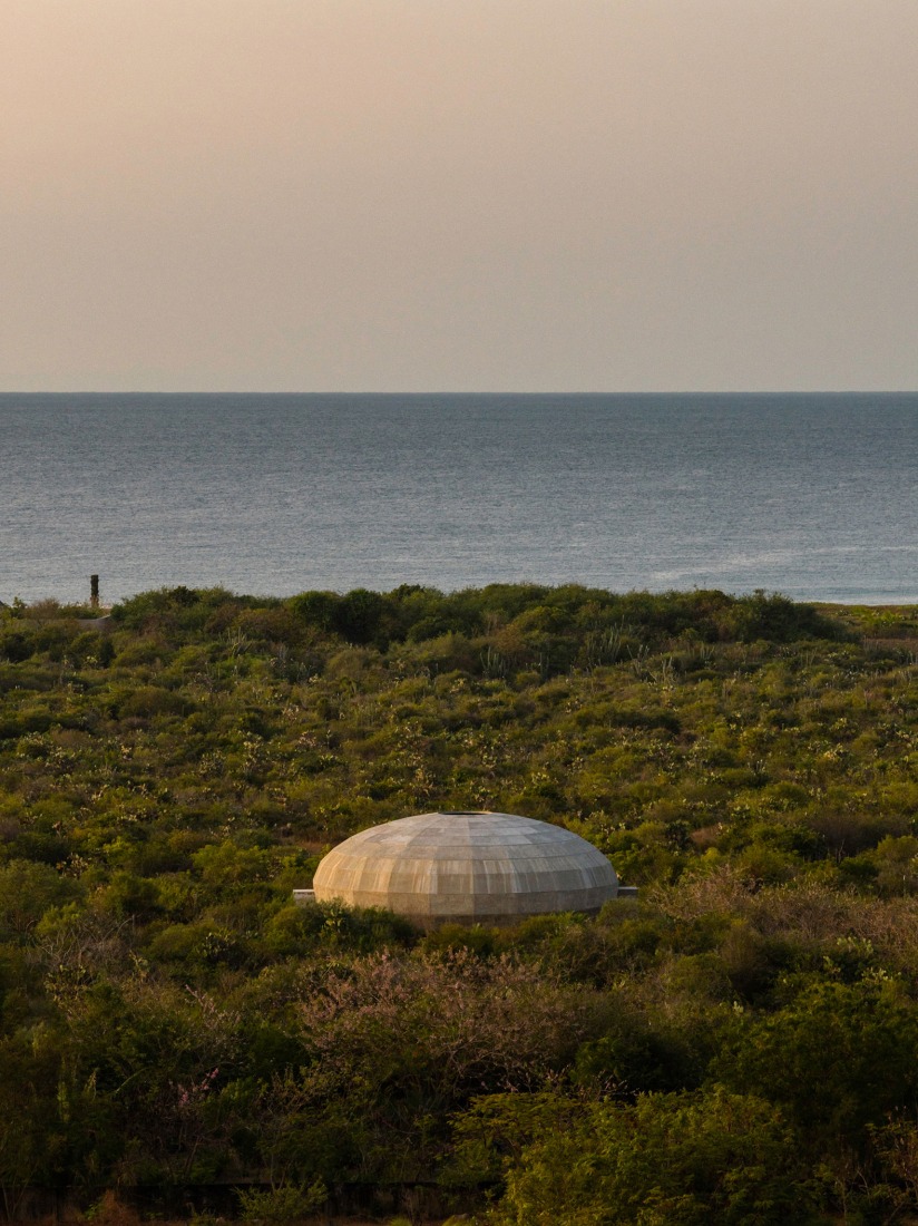 Mushroom Pavilion by OMA / Shohei Shigematsu. Photograph by Rafael Gamo.