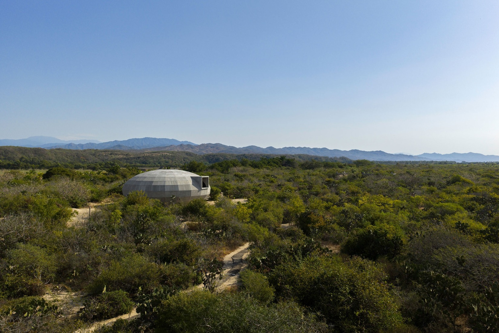 Mushroom Pavilion by OMA / Shohei Shigematsu. Photograph by Rafael Gamo.