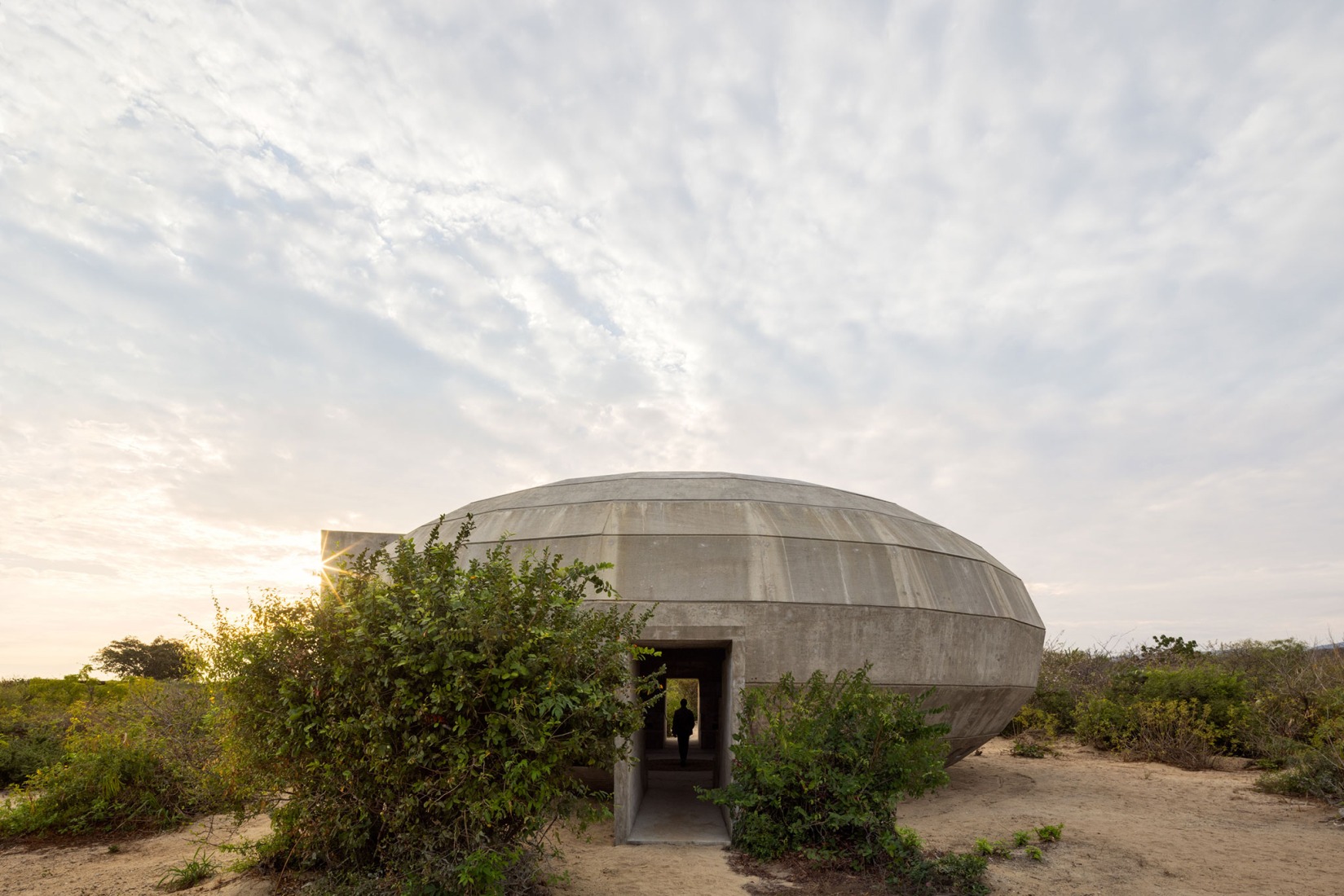 Mushroom Pavilion by OMA / Shohei Shigematsu. Photograph by Rafael Gamo.
