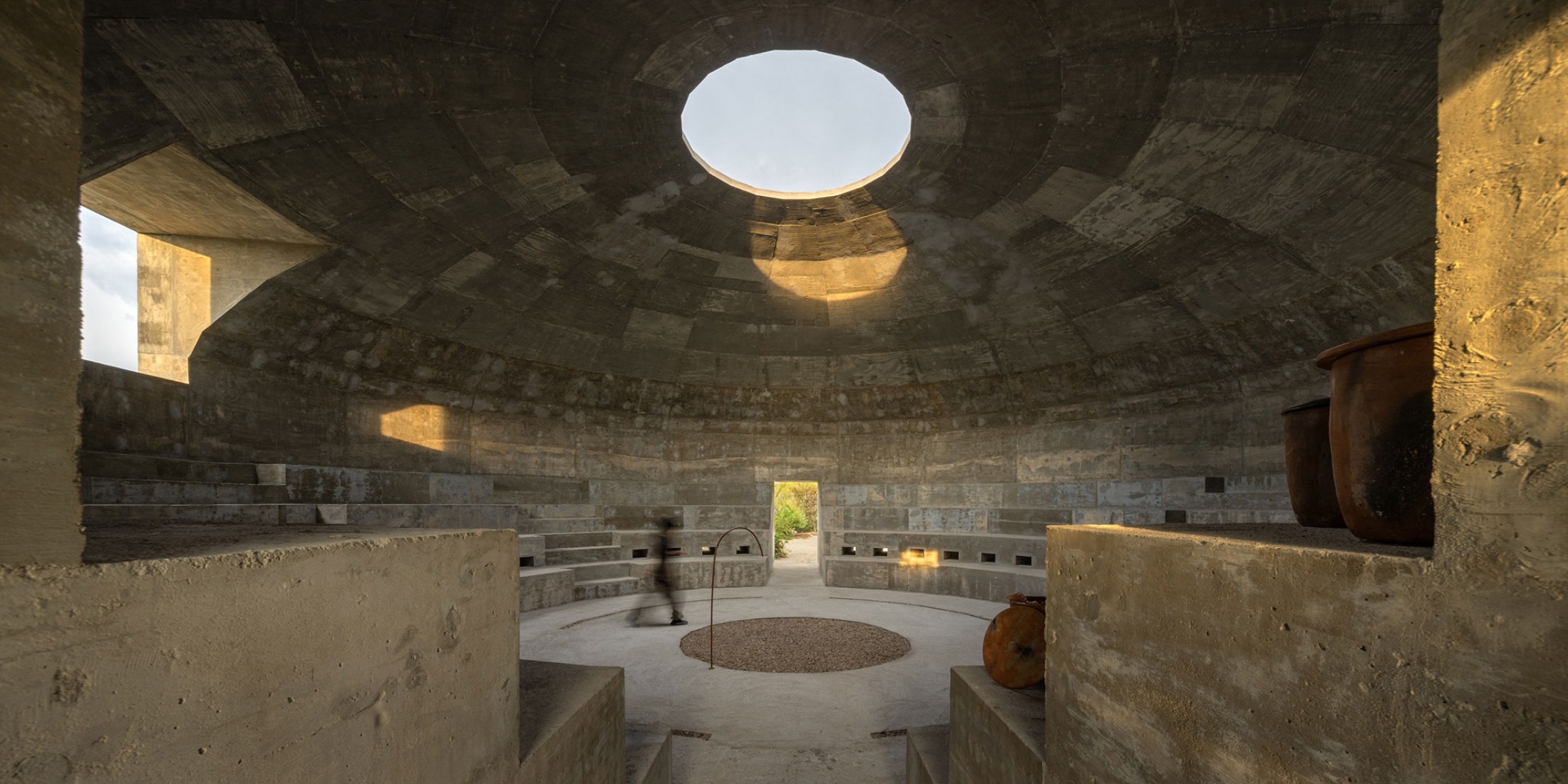 Mushroom Pavilion by OMA / Shohei Shigematsu. Photograph by Rafael Gamo.