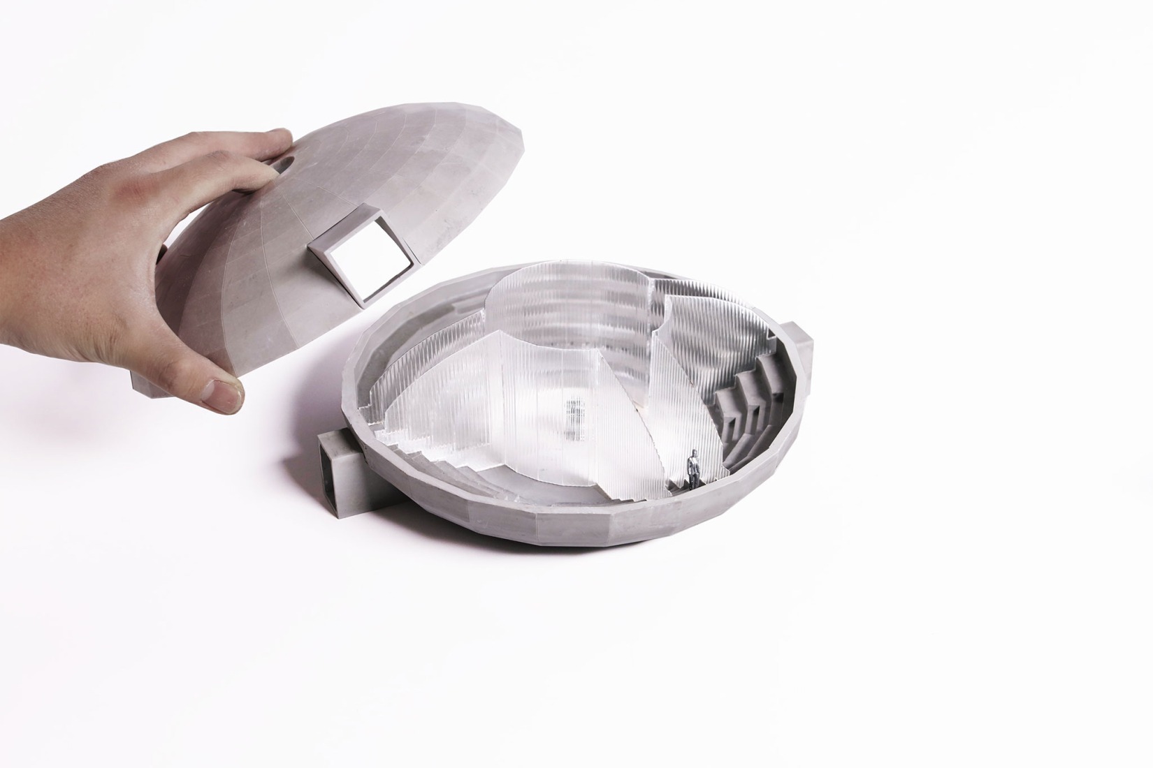 Model. Mushroom Pavilion by OMA / Shohei Shigematsu.