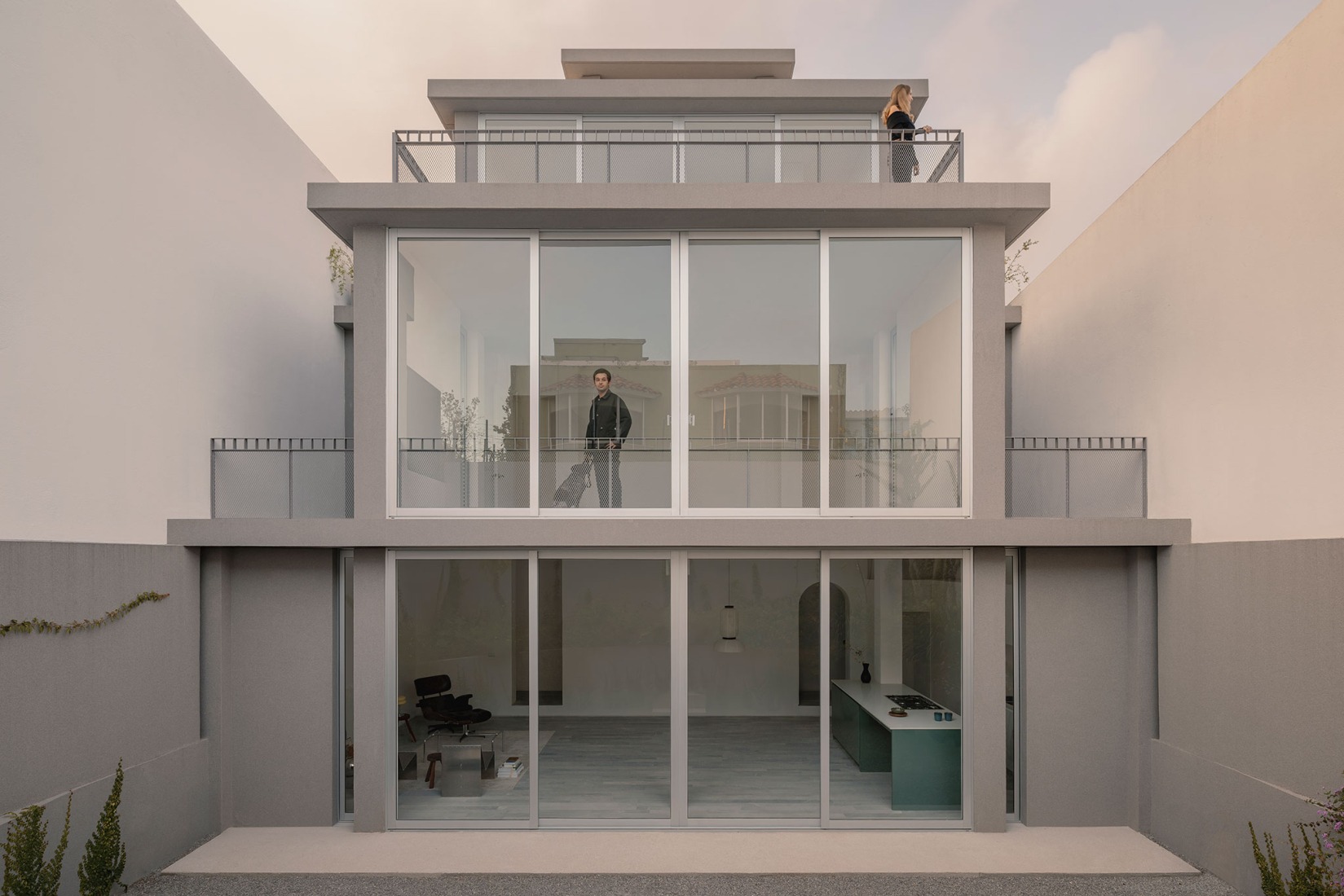 Casa Tlaloc por López González. Fotografía por César Béjar.