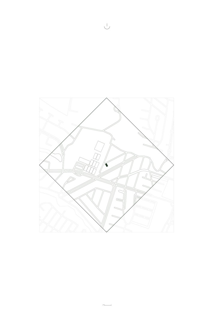 Plano de situación. Casa Tlaloc por López González. 