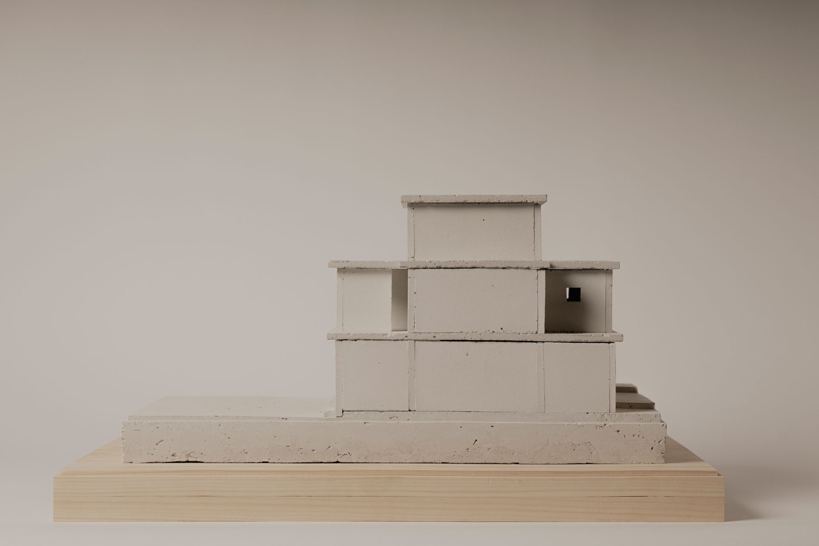 Maqueta. Casa Tlaloc por López González. Fotografía por Zaickz Moz.