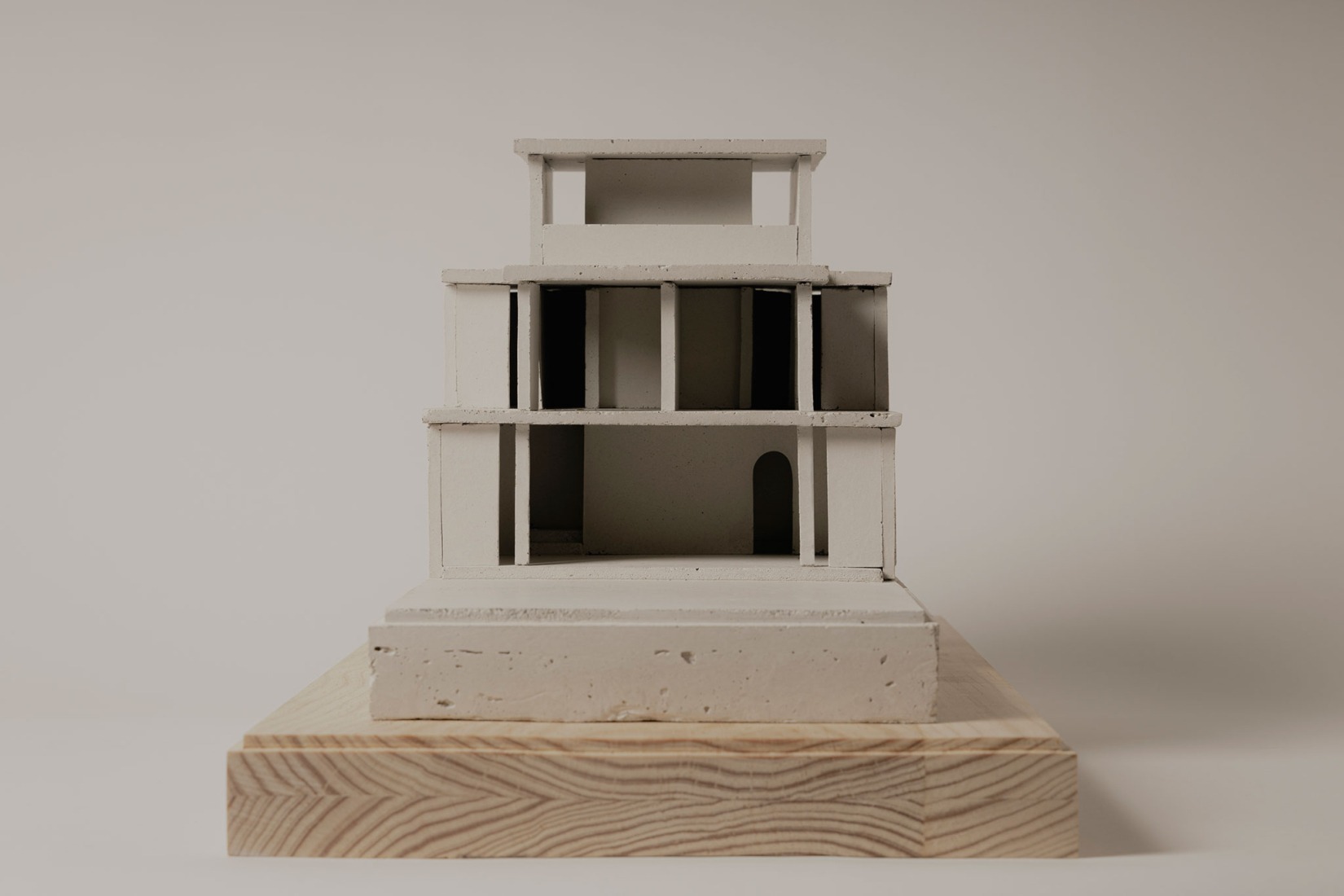 Maqueta. Casa Tlaloc por López González. Fotografía por Zaickz Moz.